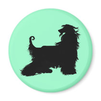 Afghan Hound Silhouette