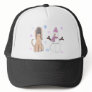 Afghan Hound & Snowman Mesh Hats