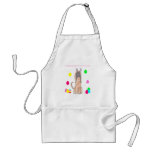 Afghan Hound Somebunny Loves Me Apron