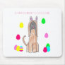 Afghan Hound Somebunny Loves Me Mousepad