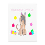 Afghan Hound Somebunny Loves Me Post Cards