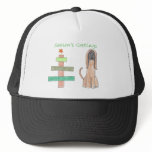 Afghan Hound Stick Tree Mesh Hats