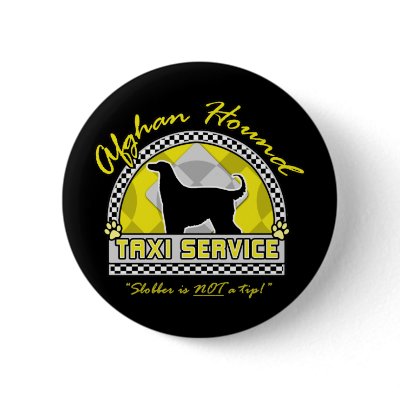 Afghan Hound Taxi Service by MenagerieMayhem