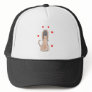 Afghan Hound Valentine Ears Mesh Hat