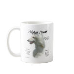 Afghan Hound (wht) History Design Coffee Mugs