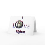 Afghan I Love Card