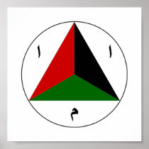 Afghan National Army Air Force Roundel Poster