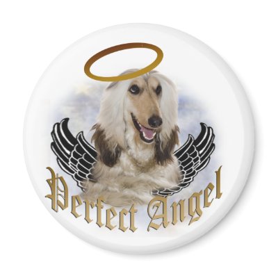 Afghan  perfect angel magnet by friskybiz