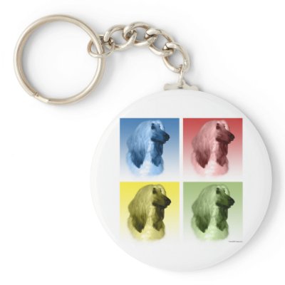 Afghan Pop Art Keychains by GreyWolfCreation