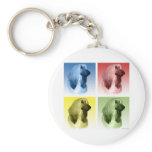 Afghan Pop Art keychains