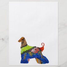 AfghanHound Patchwork Pet Flyer