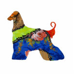 AfghanHound Patchwork Pet Ornament