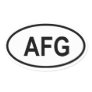 Afghanistan "AFG" Sticker