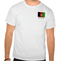 Afghanistan - Afghan Flag T Shirts