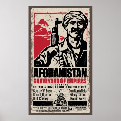 Afghanistan Anti-War Movie Poster by Libertymaniacs