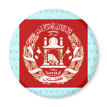 Afghanistan Coat of Arms detail Refrigerator Magnets