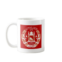 Afghanistan Coat of Arms detail Coffee Mug