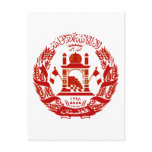 Afghanistan Coat of Arms Post Cards