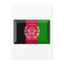 Afghanistan Flag Jewel Postcard
