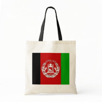 Afghanistan High quality Flag Tote Bags
