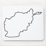 Afghanistan Map mousepads