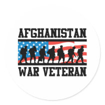Afghanistan War Veteran Stickers