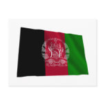 Afghanistan Waving Flag