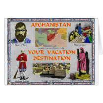 Afghanistan: Your Vacation Destination Greeting Card
