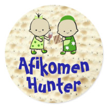 Afikomen Hunter Stickers