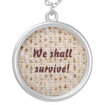 Afikomen Pesach Necklace - Customise the wording! by Regella