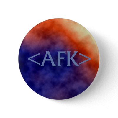 AFK PINBACK BUTTONS by teeloft