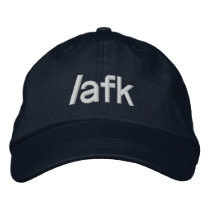 /afk baseball cap