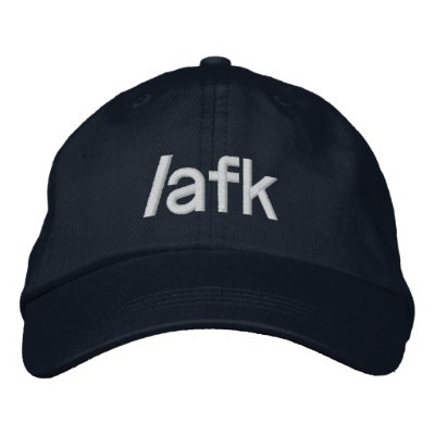 /afk baseball cap /afk baseball cap