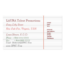 AFM - Aristocrate Flying Miles Business Card Template