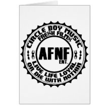 AFNF ENT LOYALTY BADGE ITEMS GREETING CARDS