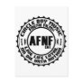 AFNF ENT LOYALTY BADGE ITEMS POST CARD