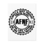 AFNF ENT LOYALTY BADGE ITEMS POSTCARD
