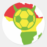 africa 2010 soccer devil round stickers