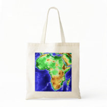 Africa Tote Bags