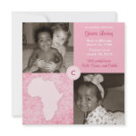 Africa Block: Soft Pink Announcements