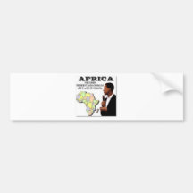 Africa Bumper Sticker