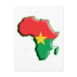 AFRICA: BURKINA FASO POSTCARD