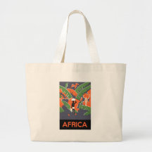 Africa Canvas Bags