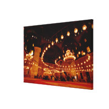 Africa, Egypt, Cairo, Muhammad Ali Mosque, The Stretched Canvas Prints