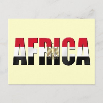 Africa Egypt flag logo Eagle