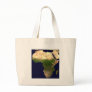 Africa From Space Canvas Bag