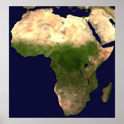 Africa From Space by jkingiv