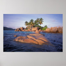 Africa, Indian Ocean, Seychelles, Praslin Print