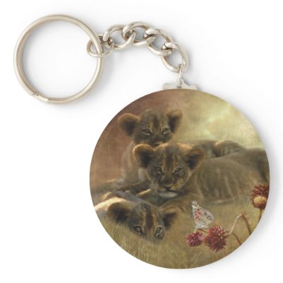 Africa-Innocence Art Keychain by romanceworks