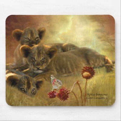 Africa - Innocence Mousepad by romanceworks